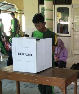Pemilu OSIS MTs Negeri 4 Klaten Periode 2018/2019